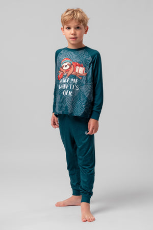 lelosi schlafanzug für jungs  bradypus 1