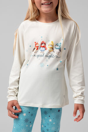 lelosi schlafanzug für mädchen chirp 1