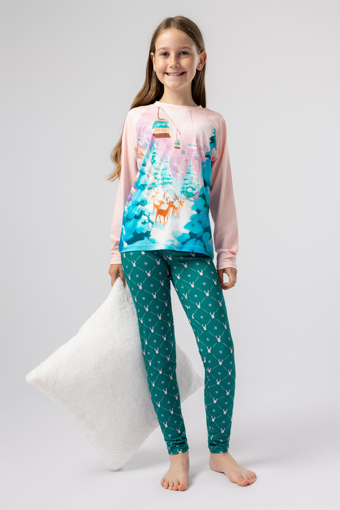 lelosi kinderpyjama winterly 0