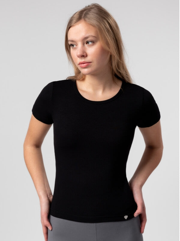 Basic Kurzarm-T-Shirts