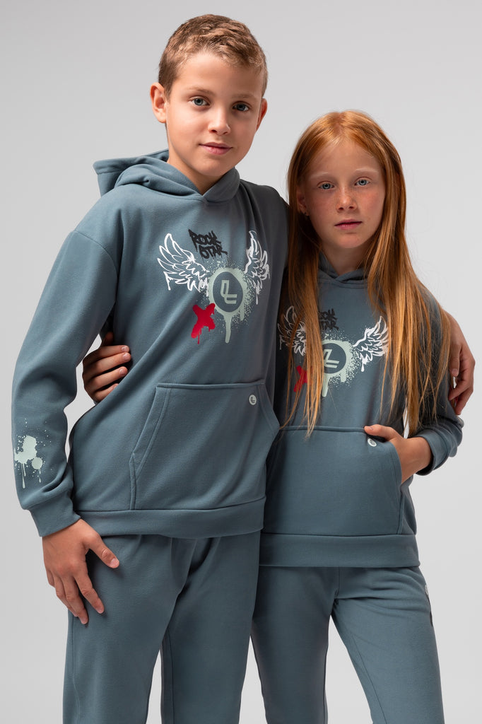 lelosi supercomfort kinder-hoodie hudiksvall 0