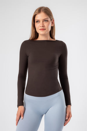 lelosi yoga-t-shirt aerial 1