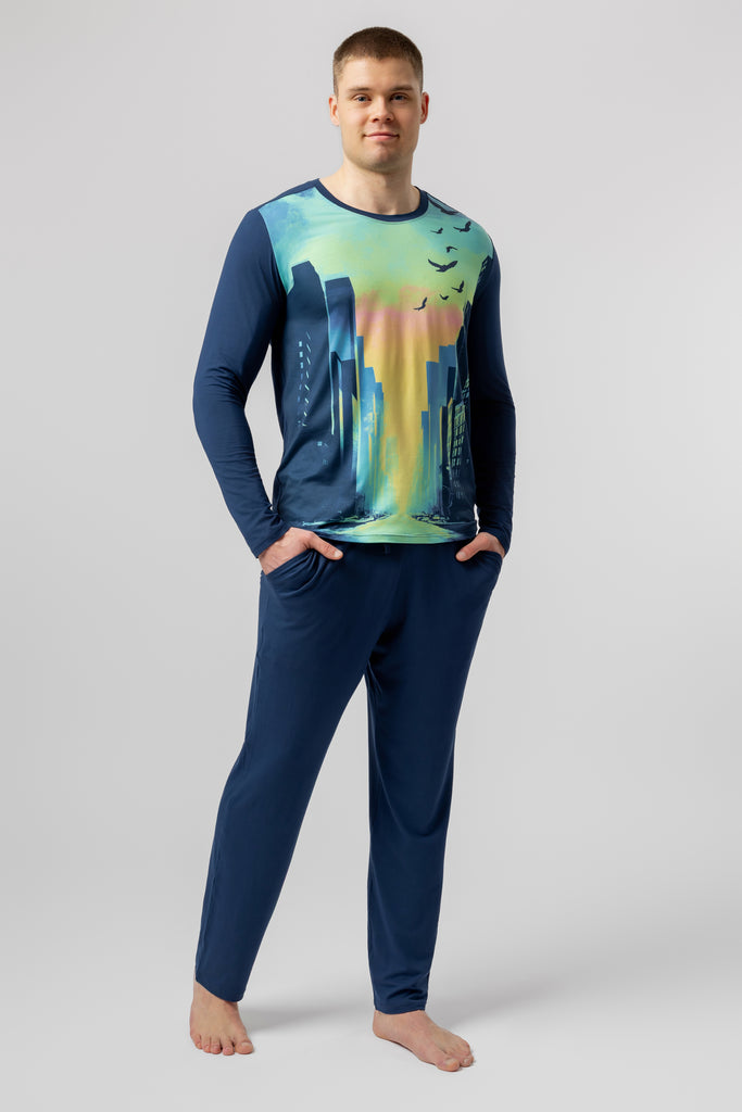 lelosi männerschlafanzug david 0