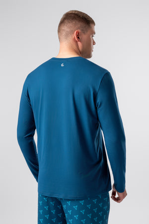 lelosi herren-pyjamaoberteil gerald 1