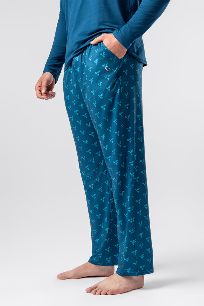 lelosi herren-pyjamahose gerald 0