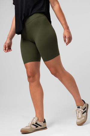 lelosi bermuda leggings olive 1
