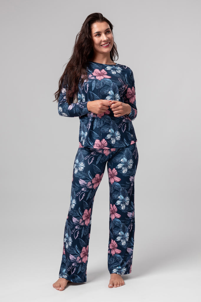 lelosi lässige schlafanzüge derosa 0