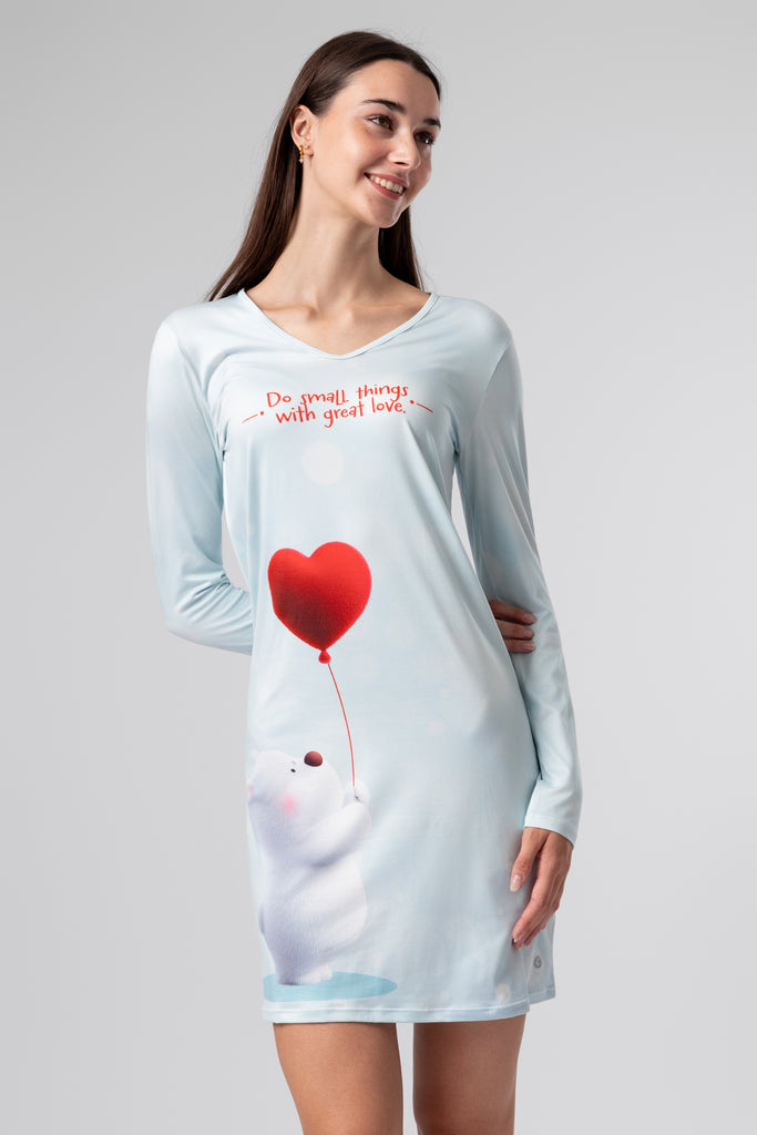lelosi nachthemd heartbear 0