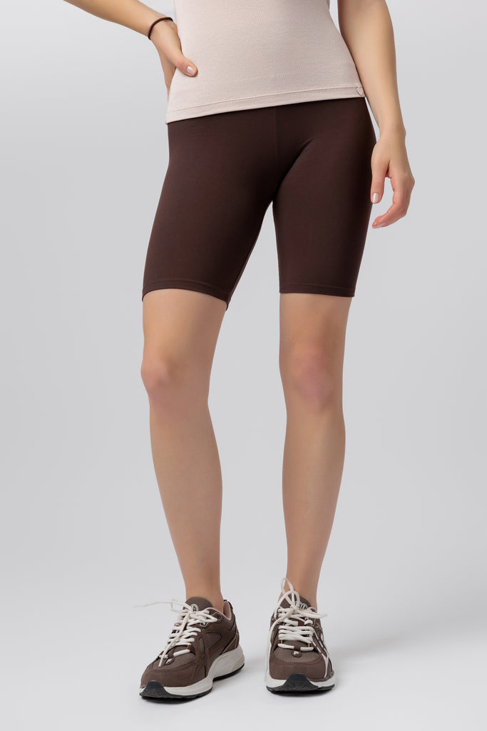 lelosi bermuda leggings mocha 0