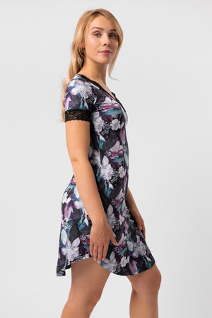 lelosi kurzärmliges nachthemd fiorella 1